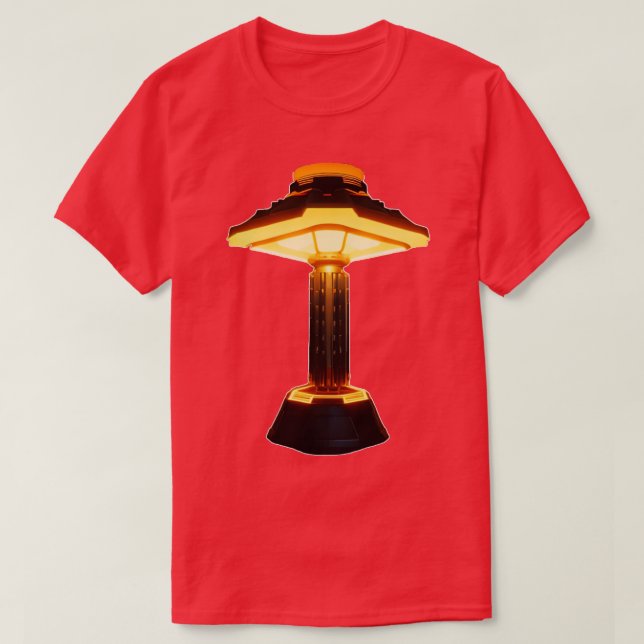 Camiseta lámpara (Diseño del anverso)