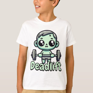 Camiseta ¡Lámpara! Cuto retraso levantamiento Zombie Pun