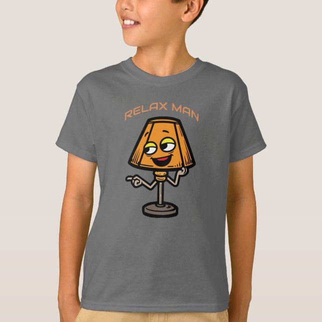 Camiseta Lámpara de dibujos animados (Anverso)