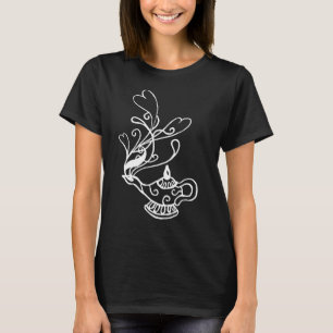 Camiseta Lámpara de Genio Blanco