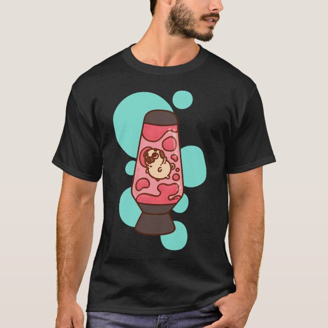 Camiseta Lámpara de lava (Anverso)