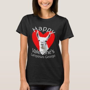 Camiseta Lámpara feliz de San Valentín Lampasas George la l