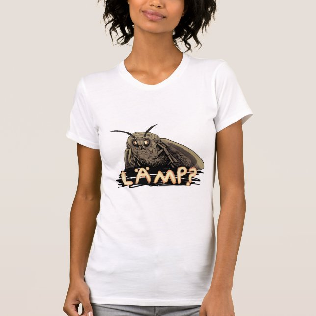 Camiseta ¿Lámpara? Polilla Meme (Anverso)