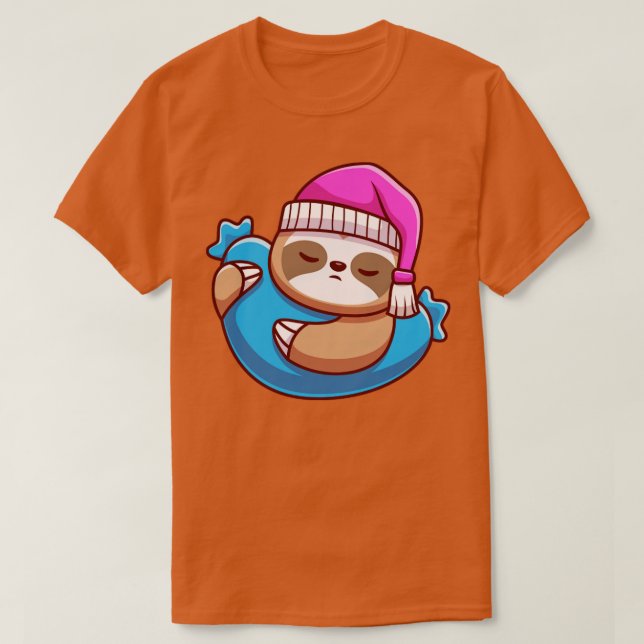 Camiseta Lámpara suave durmiendo con Personalizado de almoh (Diseño del anverso)