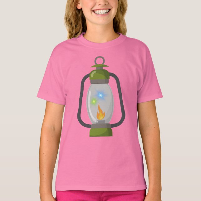 Camiseta lámpara vieja (Anverso)