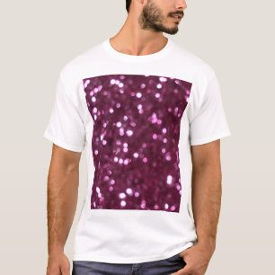 Camiseta Lámparas abstractas rosadas y desenfocadas por bok