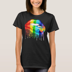 Camiseta Lámparas Arcoiris Guay Morden Candy Lgbt Les Gay P