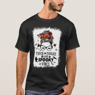 Camiseta Lámparas Gruesas Y Espectaculares Vibes Messy Bun 
