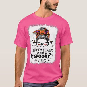 Camiseta Lámparas Gruesas Y Espectaculares Vibes Messy Bun