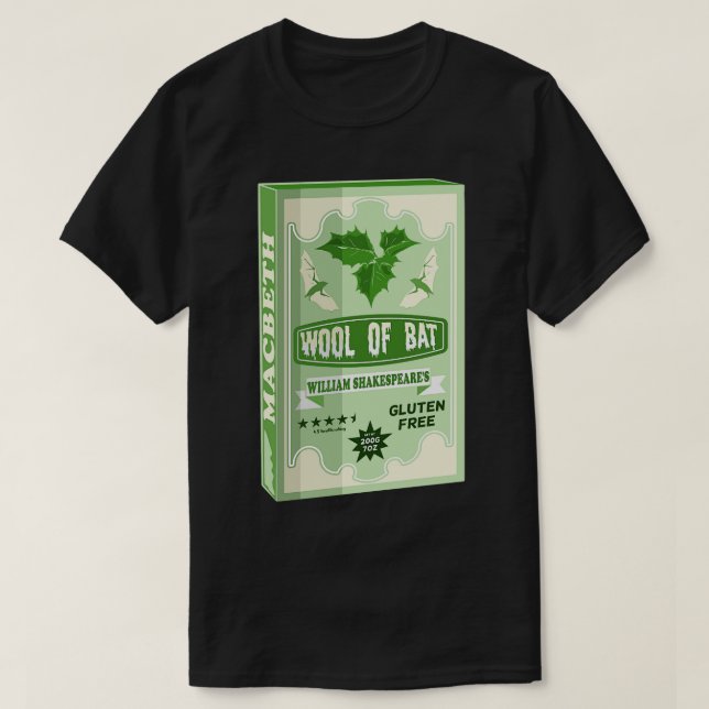 Camiseta Lana del murciélago Macbeth (Diseño del anverso)
