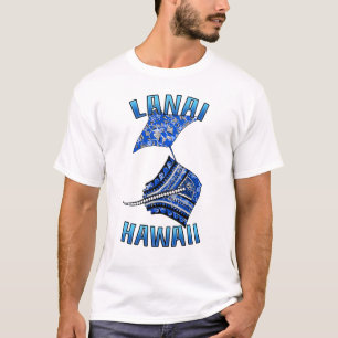 Camiseta Lanai Hawaii Vacaciones Tribal Stingray