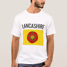 Camiseta Lancashire/ Bandera del condado de inglés