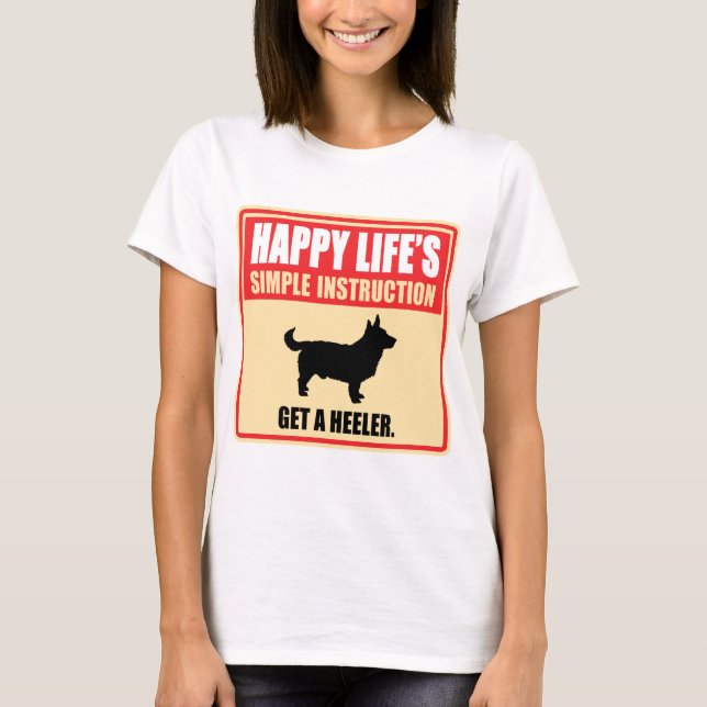 Camiseta Lancashire Heeler (Anverso)