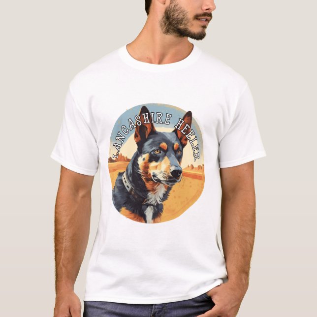 Camiseta lancashire heeler (Anverso)