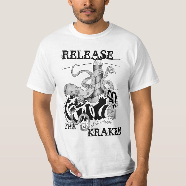 Camiseta Lance el Kraken (Anverso)