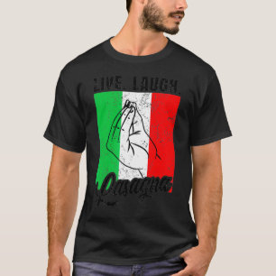 Camiseta Lance en vivo Lasagna Funny Italian Lasagna Lover