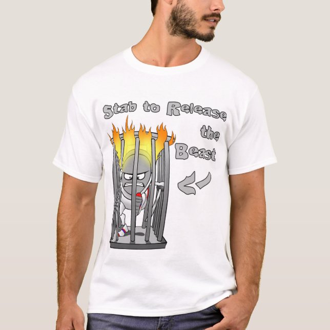 Camiseta Lance la bestia (Anverso)