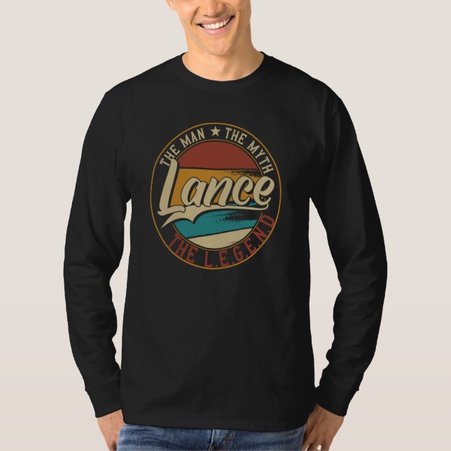 Camiseta Lance The man the myth the legend (Anverso)