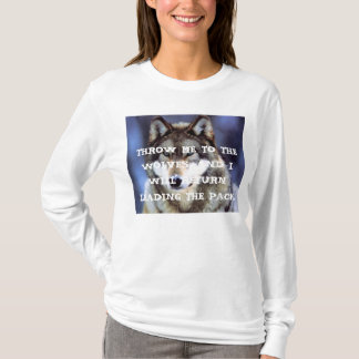 CAMISETA LÁNCEME A LOS LOBOS