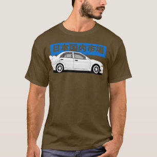 Camiseta Lancer de vista lateral Evo6