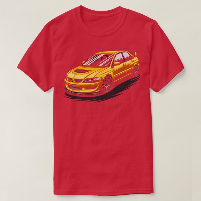 Camiseta Lancer Evo (Diseño del anverso)