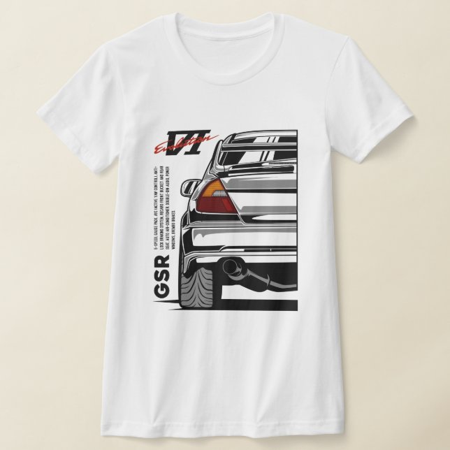 Camiseta Lancer Evolution VI GSR (Distribución)