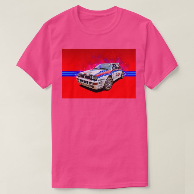 Camiseta Lancia Delta Integrale HF (Diseño del anverso)