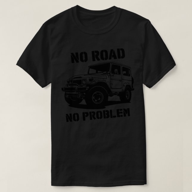Camiseta Land Cruiser FJ40 (Diseño del anverso)