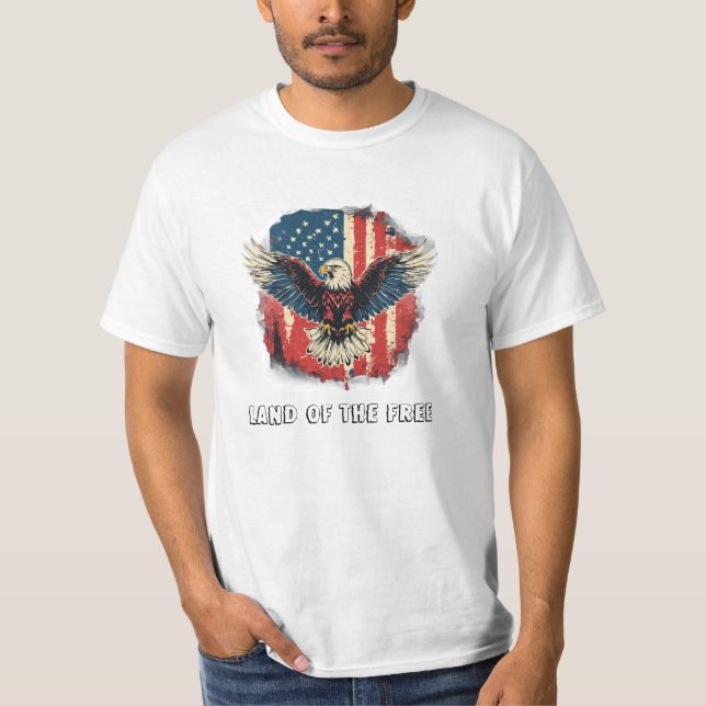 Camiseta Land of the Free (Anverso)