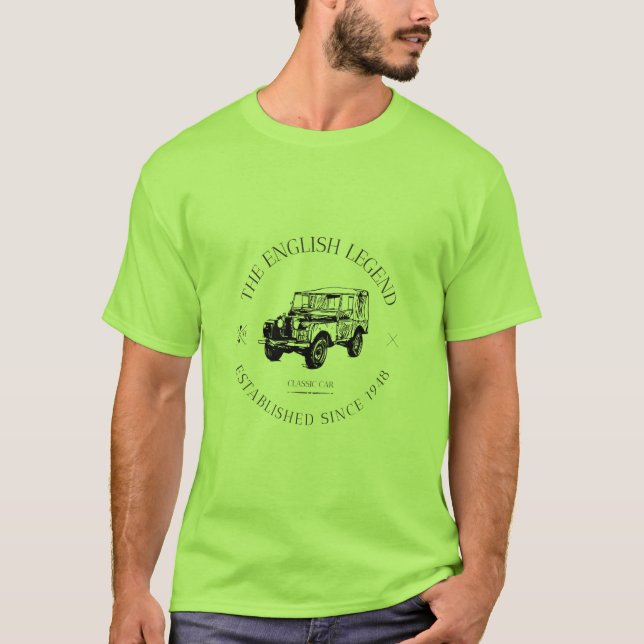 CAMISETA LAND ROVER (Anverso)