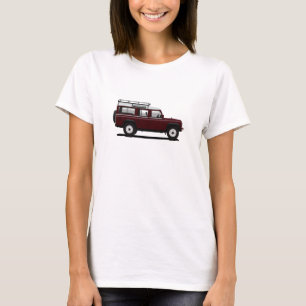 Camiseta Land Rover rojo 110