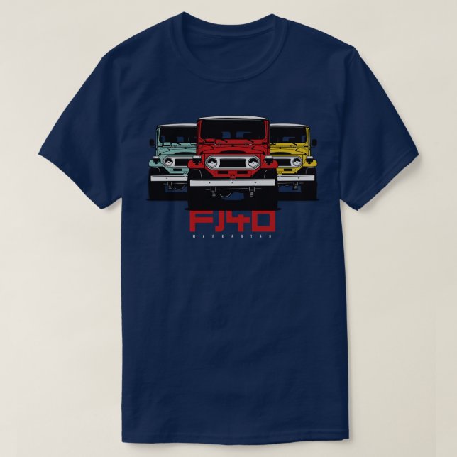 Camiseta Landcruiser fj40 (Diseño del anverso)