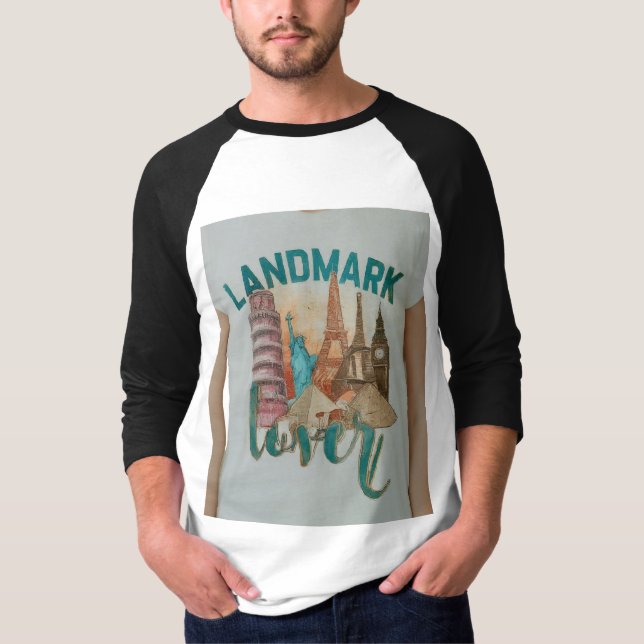 Camiseta Landmark Lover (Anverso)