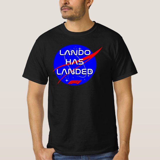 Camiseta Lando Norris World Champion 2025 Winner (Anverso)
