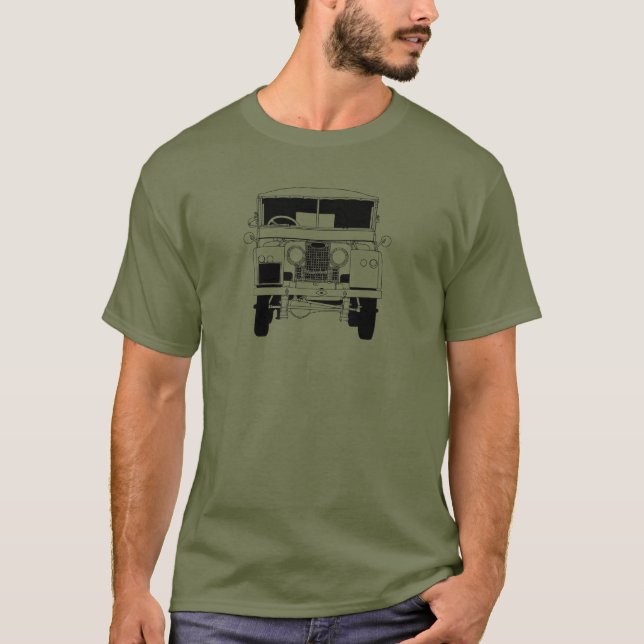 camiseta LandRover 80 Series 1 (Anverso)