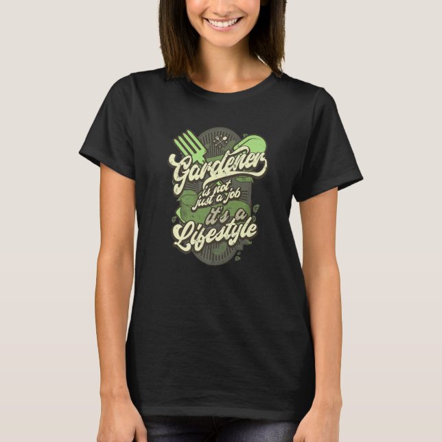 Camiseta Landscaper Garden  Gardener (Anverso)