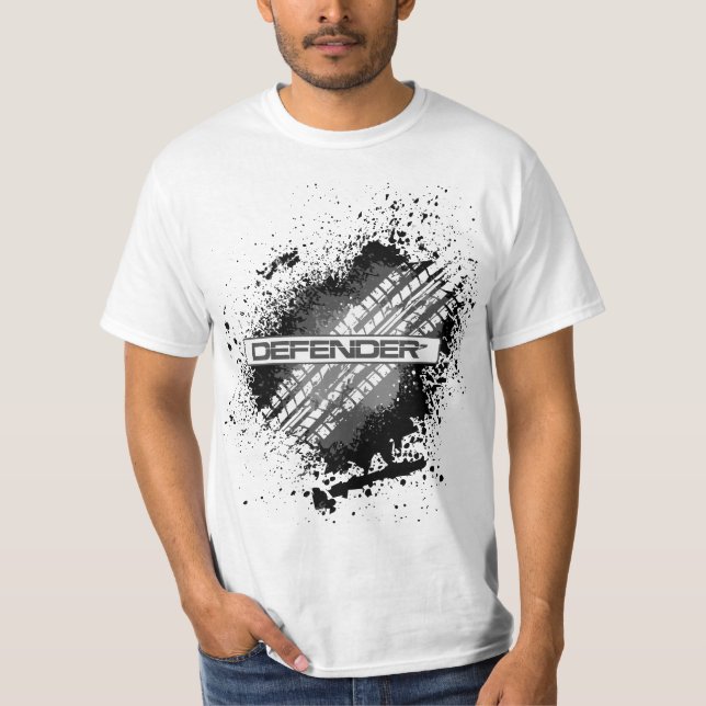 Camiseta Landy Land rover Defender Tee Hikingduck (Anverso)