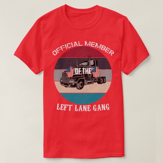 Camiseta Lane Gang izquierdo (Diseño del anverso)