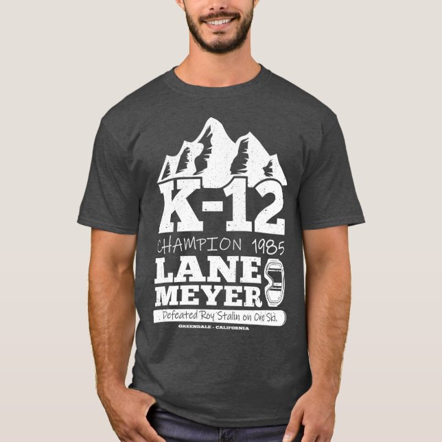 CAMISETA LANE MEYER K12 CHAMPION T SKI SPORT GIFT (Anverso)