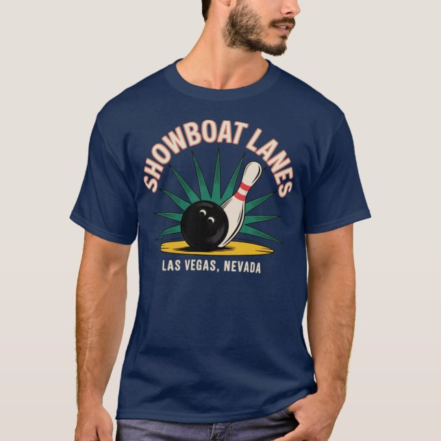 Camiseta Lanes Showboat Lanes - Las Vegas, NV (Anverso)