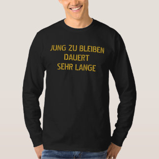 Camiseta LANGE de JUNG ZU BLEIBENDAUERTSEHR - modificado
