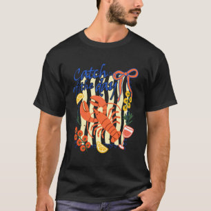Camiseta Langosta Amante De Mariscos Langosta Hervir Foodie