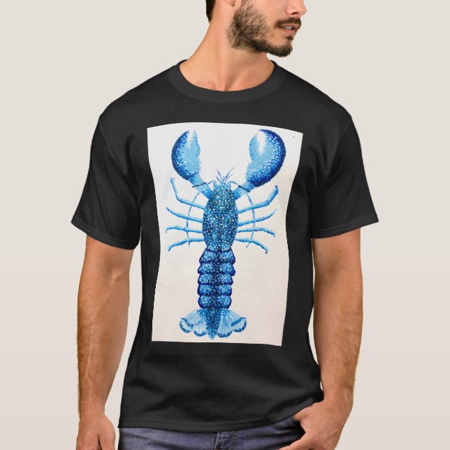 Camiseta Langosta Azul (Anverso)