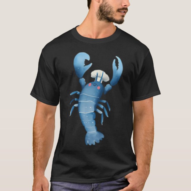 Camiseta Langosta de Chef con Estrella Michelin (Anverso)