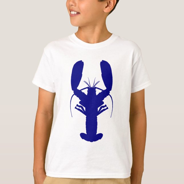Camiseta Langosta de la costa azul de la marina (Anverso)