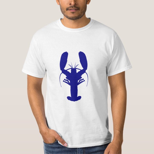 Camiseta Langosta de la costa azul de la marina (Anverso)