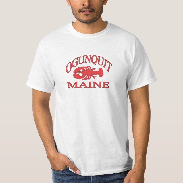 Camiseta Langosta Ogunquit Maine (Anverso)