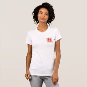 Camiseta Langosta Pop Bold Crustáceos en Rayas de Caramelo