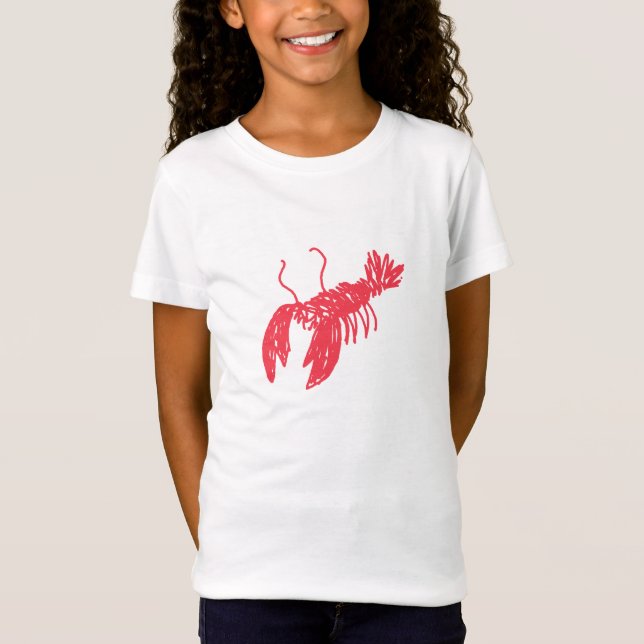 Camiseta Langosta roja (Anverso)