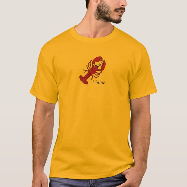 Camiseta Langosta roja de Maine (Anverso)